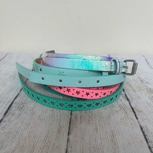 Little girls belts size 4-6